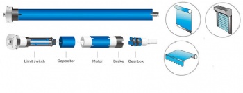 45mm manual tubular motor